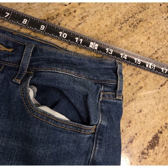 Old Navy High Rise Wow Wide Leg Size 6 Womens Jeans 28x30" - Picture 3 of 14